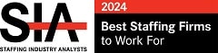 SIA Best Staffing Firms to Work For 2024